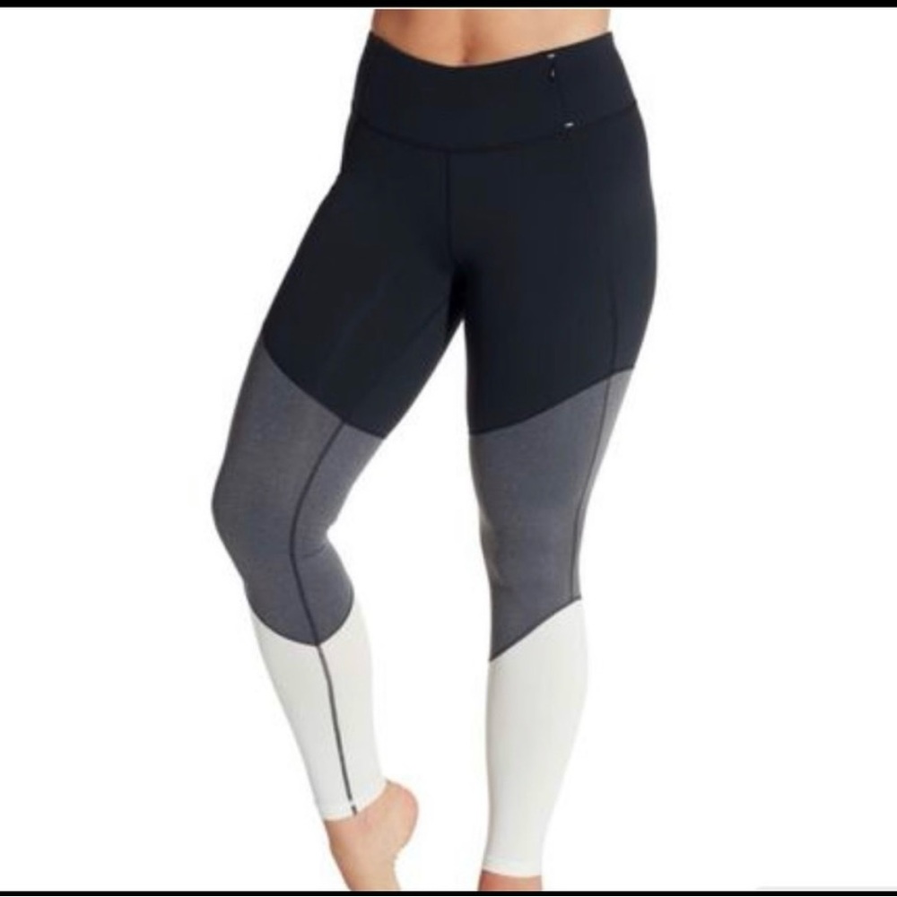 Calia by Carrie Underwood  Black, Gray & white Colorblock Leggings